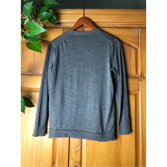 Banana Republic Merino Wool Buttonfront Boyfriend Cardigan-SP - Picture 7 of 12